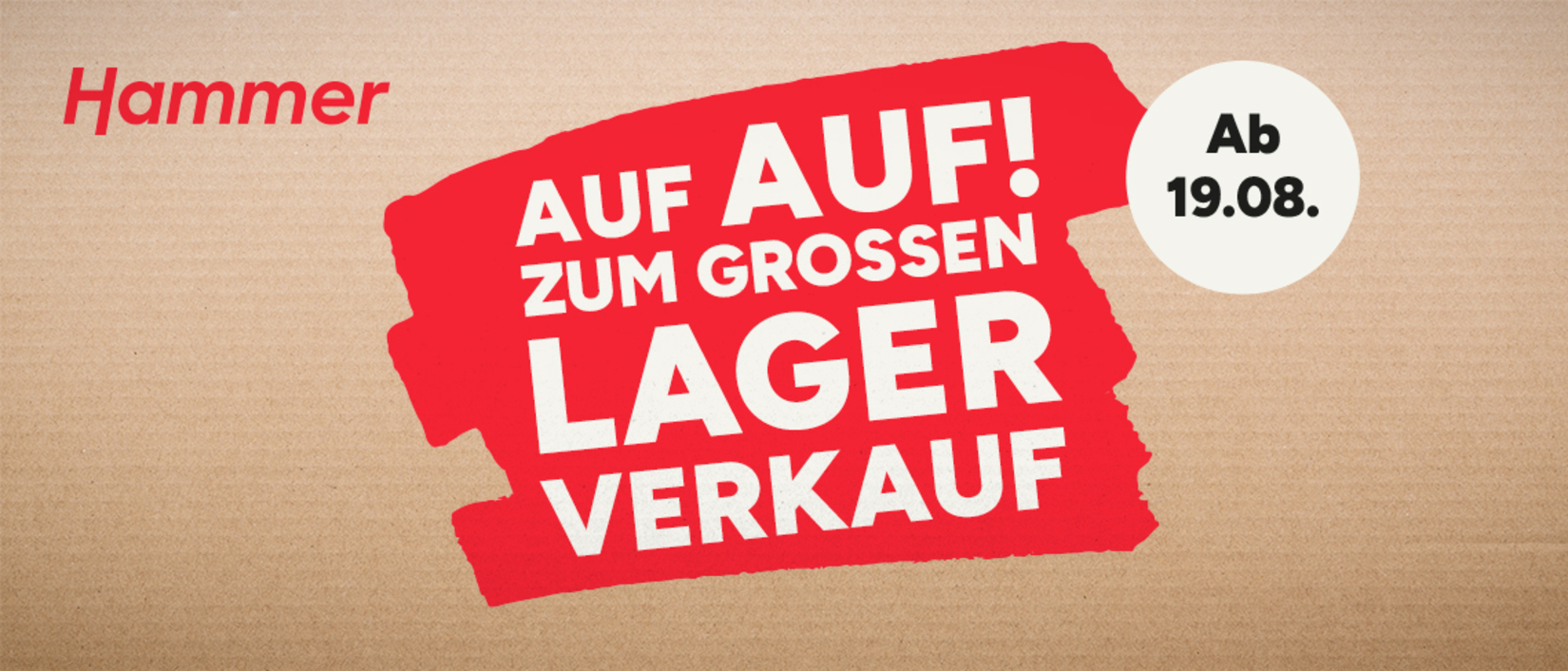 Großer Lagerverkauf bei Hammer